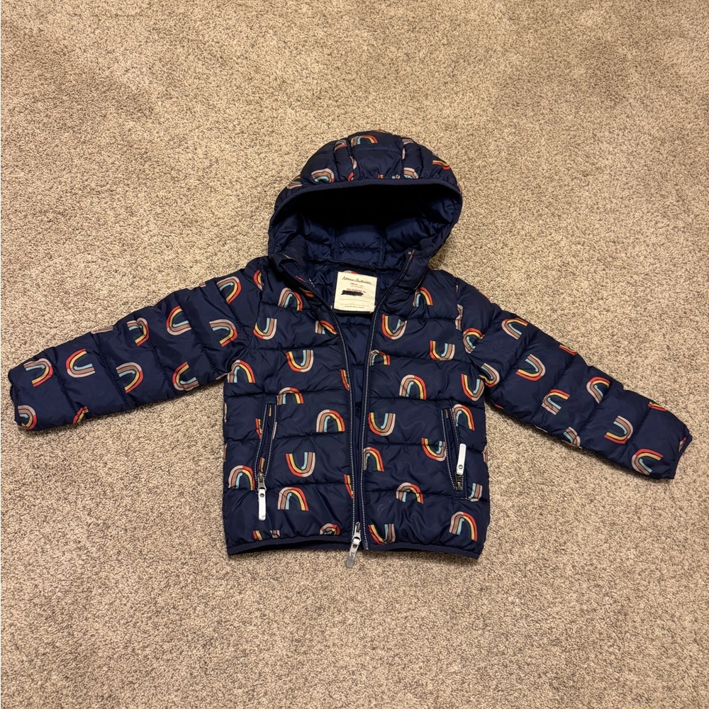 Hanna Andersson Dark Blue Hooded Jacket